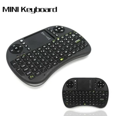 Mini teclado inalámbrico de 2,4 GHz con panel táctil para Windows PC Android TV TOG de 83 teclas - Imagen 1 de 4