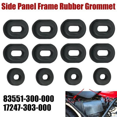 Side Cover Rubber Grommet For Honda CB/CL/SL/XL100 17247-303-000, 83551-300-000 - Image 1 of 4