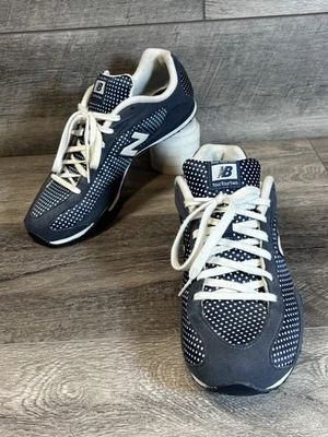 New Balance 442 Zapatos de Entrenamiento Tenis Mujer 8.5D Azul Blanco Lunares CW442DB Foto 1 de 4
