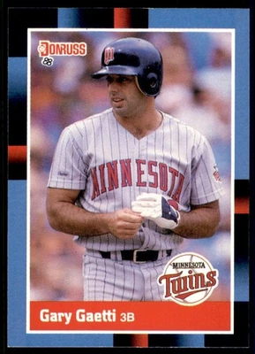 1988 Donruss #194 Gary Gaetti - Image 1 of 2