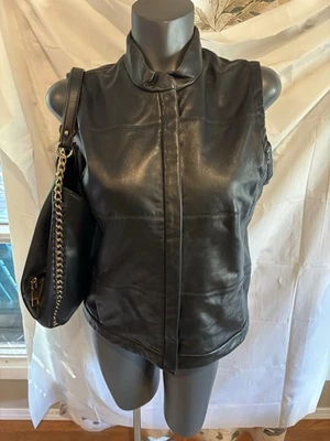 Women’s Hugo buscati 100 Percent Leather vest - Image 1 of 3