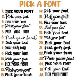 Halloween II Custom Name Decal Vinyl Text Lettering Personalized Sticker Cursive - Picture 1 of 6