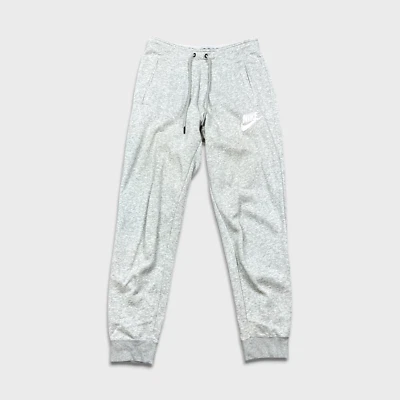Pantalones deportivos Nike para hombre pequeños gris jaspeado Swoosh pierna cónica polar jogger Foto 1 de 4