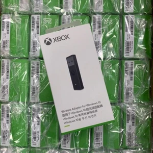 Microsoft Xbox Wireless Adapter for Window 10 Bonus USB Extension Black - Picture 1 of 6