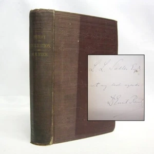 History of Civilization SIGNED by Emil Reich 1887 Lectures Illustrated - Imagen 1 de 14