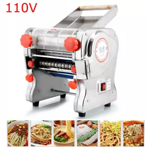110V Electric Pasta Maker Dumpling Skin Noodle Machine for Commercial Home - Picture 1 of 25