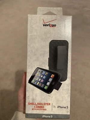 Verizon Kickstand Shell & Holster for Apple iPhone 5/5s/SE - Image 1 of 2