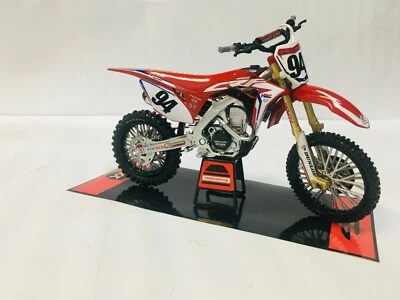 MODELLINO MOTOCROSS HONDA CRF 450 R 1.12 KEN ROCZEN TEAM HONDA HRC - Immagine 1 di 4