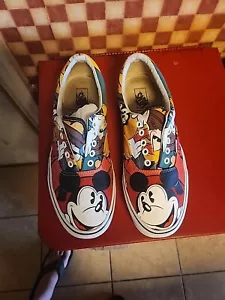 Vans Disney Era Mickey and Friends MENS SZ 11 Mouse RETIRED - Picture 1 of 6