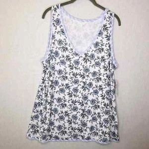 Charter Club floral pajama tank top XL - Picture 1 of 7