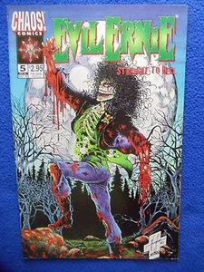 RARE   EVIL ERNIE #5 REGULAR & ERROR ISSUES  1996  CHAOS COMICS  - Picture 1 of 4
