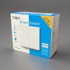 Interruptor de luz inteligente TP-Link Tapo S210 2 velocidades 1 vía mando a distancia interruptor de luz - Imagen 1 de 1