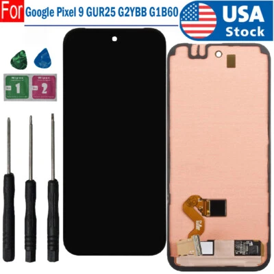 For Google Pixel 9 G2YBB GUR25 G1B60 LCD Display Touch Screen Digitizer w/Frame - Image 1 of 4