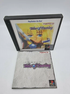 Tales Of Destiny Playstation PSX Japan Used - Image 1 of 4