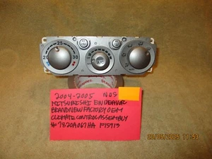 2004-2005 MITSUBISHI ENDEAVOR NOS BRAND NEW CLIMATE CONTROL 7820A067HA FREE SHIP - Picture 1 of 13