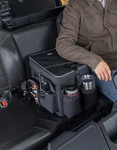 Consola de asiento central universal reposabrazos caja de almacenamiento bolsa para Polaris Ranger Can-Am - Imagen 1 de 14