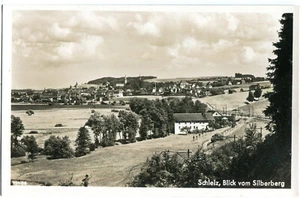 AK SCHLEIZ /Thüringen Blick vom Silberberg 30er - Picture 1 of 1