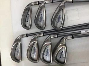 Callaway STEELHEAD X-14 Iron Set 7 Clubs 5-Pw Sw Graphite Shaft Regular Flex - Picture 1 of 5