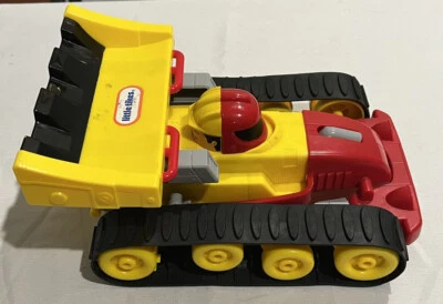 Bulldozer Little Tikes 2 en 1 coche de carreras transformador R/C sin control remoto Foto 1 de 4