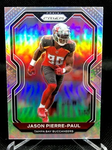 2020 Panini Prizm Jason Pierre-Paul Silver Prizm Holo Tampa Bay Buccaneers - Picture 1 of 11