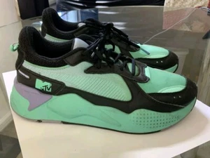 Puma Größe 7 RS-X Track MTV Gradient Gloom 370939 01 grün schwarz lila Schuhe - Bild 1 von 13