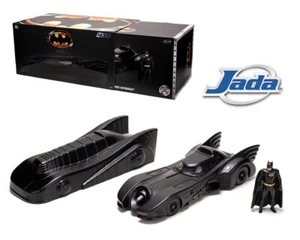 1/24 Jada Hollywood Rides 1980 Batmobile con guscio armatura nero 34368 - Foto 1 di 1