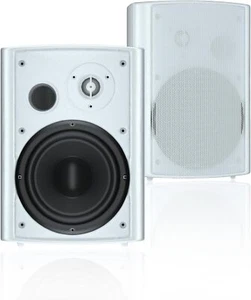 2X 6.5" Indoor Outdoor Bluetooth Speakers Wall Mounted Bass Loud Speakers 400W - Picture 1 of 28