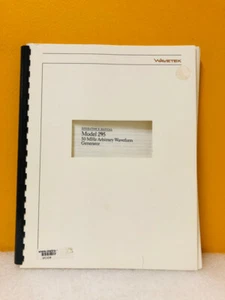 Wavetek 1006-00-0675-01 Model 295 50MHz Waveform Generator Operator Manual - Picture 1 of 3