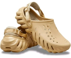 NWT Men Crocs Echo Clog 207937 209 Wheat - Picture 1 of 5