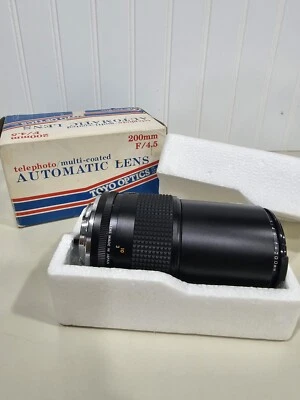 Toyo Optics Tou/Five Star MC Auto Macro Zoom 75-200mm 1:4.5 Camera Lens Canon  - Image 1 of 4