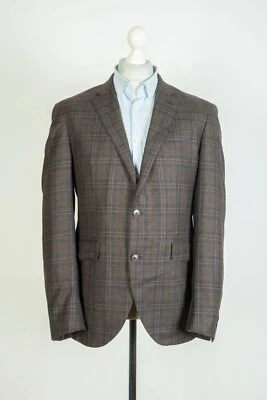 Blazer Chaqueta Abrigo Hackett London Loro Piana Lana Cuadros Para Hombre Talla US 42 EU 52 L Foto 1 de 4