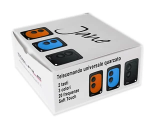 Telecomando radiocomando universale quarzato Jane Q 2 tasti - Imagen 1 de 9