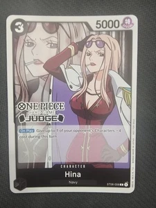 One Piece Card Game - Hina - Judge Promo Foil (ENG) ST06-008 - Picture 1 of 2