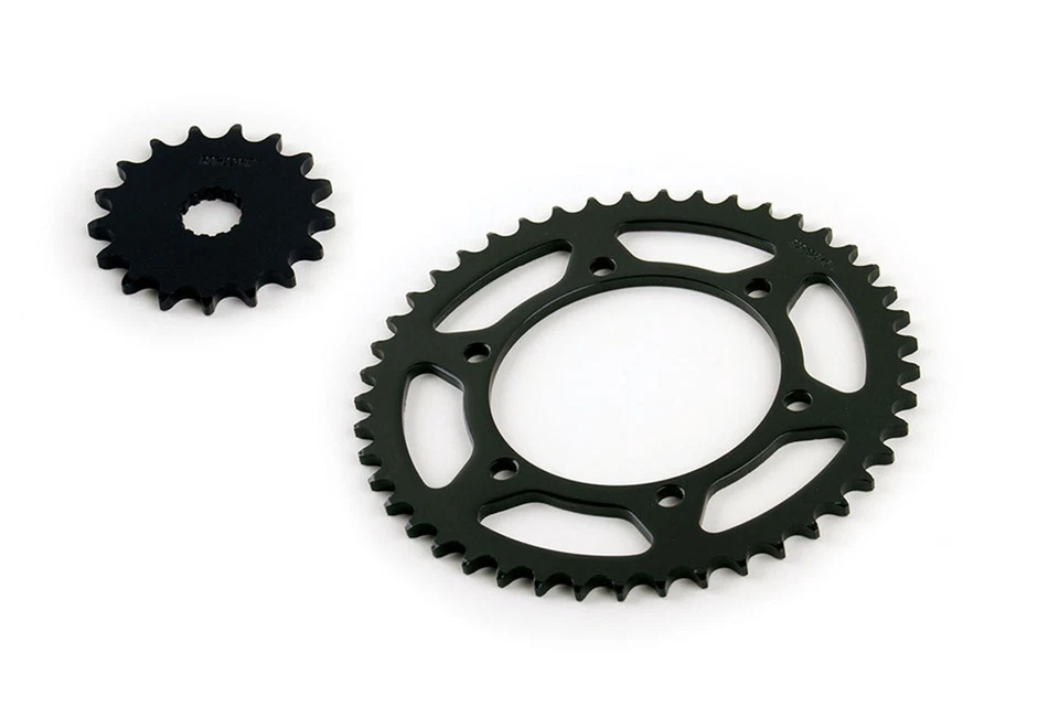 Kawasaki ZR750F2 ZR-7 2000 piñones delanteros y traseros 17/45 Foto 1 de 1