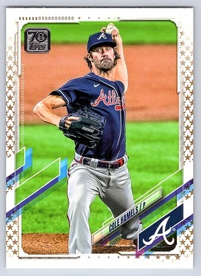2021 Topps 工厂套装金星 # 495 - Cole Hamels - 亚特兰大勇士队 — 第 1/2 张图片