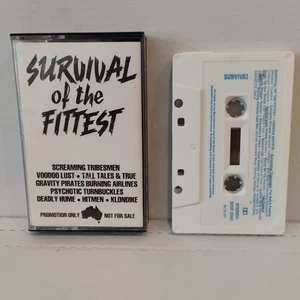 Various – Survival Of The Fittest:  Australia Punk Promo   Cassette C2 - Picture 1 of 3