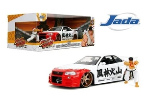 Jada 1:24 Hollywood Rides Street Fighter RYU & 2002 Nissan Skyline GT-R 35114  - Picture 1 of 1