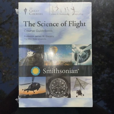 Great Courses The Science of Flight DVD 4 Disc Set +Guidebook NEW Sealed - Imagem 1 de 4