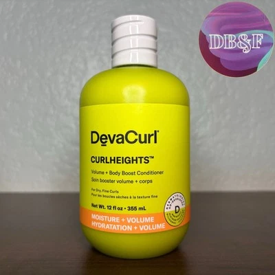 DevaCurl CURLHEIGHTS Volume + Body Boost Conditioner - SEALED- 12 fl oz - Image 1 of 4