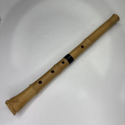 Flauta Tradicional Japonesa Shakuhachi YUU Resina Hecha - Envío Rápido Foto 1 de 4