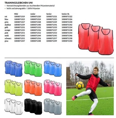 Cawila Leibchen Markierungshemd Training Mannschaft Kennzeichnung Schule Verein - Bild 1 von 4