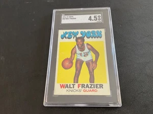 1971 TOPPS BASKETBALL #65 WALT FRAZIER SGC 4.5 VGEX+ - Bild 1 von 10