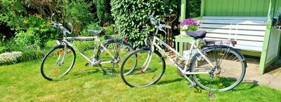 2 Giant  Trekking-Fahrräder (Damen + Herren)  , 28 Zoll, 21 Gang  gebraucht - Bild 1 von 4