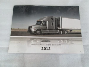 2012 Freightliner Unused Calendar Big Rig Semi-Trucks 20" x 28" - Picture 1 of 2