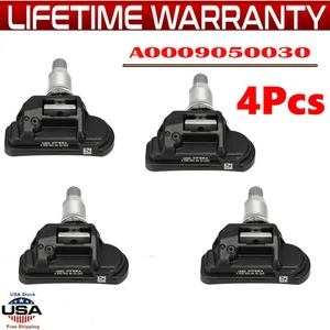 Set Of 4 New Fit For Mercedes Tire Pressure Monitoring Sensors TPMS A0009050030 - Picture 1 of 14
