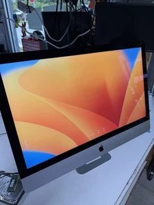 27” 5K LCD Screen Display Assembly For Apple iMac A1419 2017 Cracked Only - Afbeelding 1 van 3