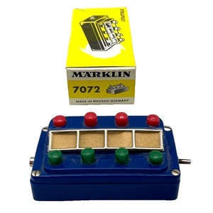 Vintage Märklin 7072 Control Plate / Box Stellpult in Original Box - Picture 1 of 13