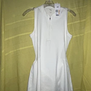 Damen Puma W. Awnton Mock SL Kleid warmweiß Größe S - Bild 1 von 17