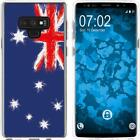 Coque pour Samsung Galaxy Note 9 Étui en silicone WM Australie M2 Étui