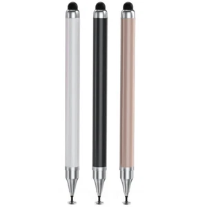 Universal Tablet Stylus Pen 2 in 1 Double Headed High Sensitivity Drawing Smart - Picture 1 of 11